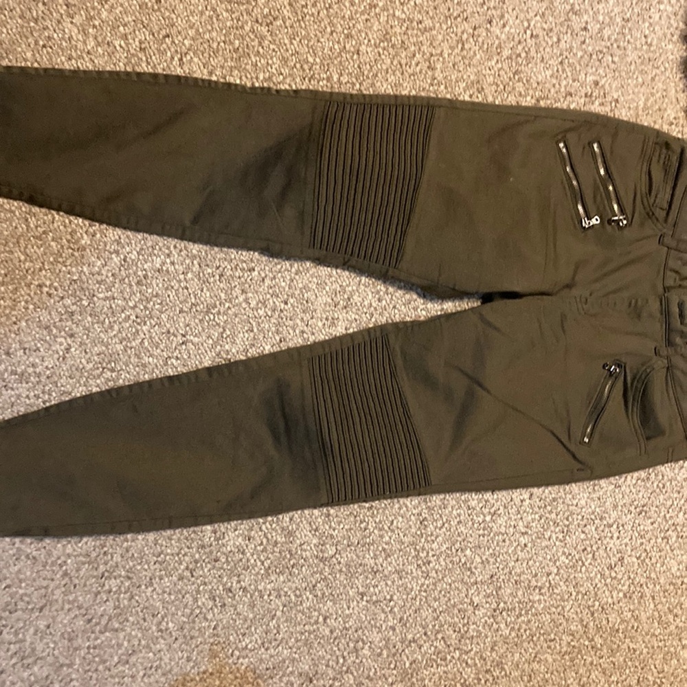 Zara moto pants sz 8